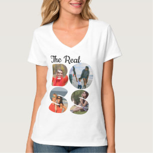 Camiseta Crea tu propia pareja de emparejamiento de fotos d