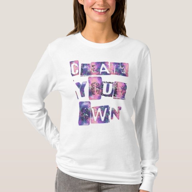 Camiseta Crea tu propia pasión (Anverso)