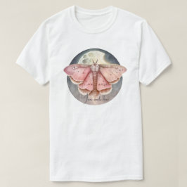 Camiseta Crea Tu Propia Polilla de Luna Rosa Completa
