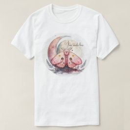Camiseta Crea Tu Propia Polilla Luna Rosa