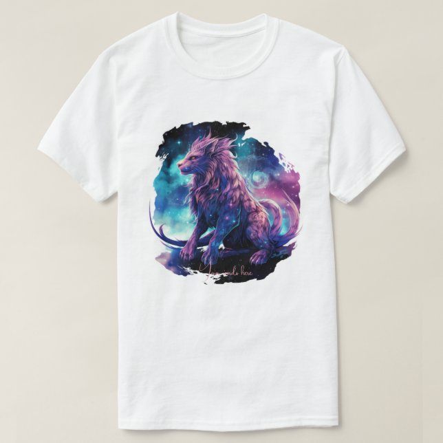 Camiseta Crea tu propia quimera mítica grande (Diseño del anverso)