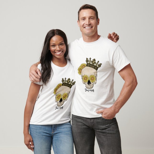 Camiseta Crea tu propia Reina del cielo de girasol (Unisexo)