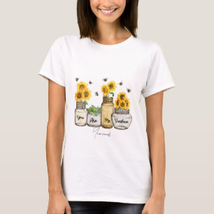 Camiseta Crea tu propia ti eres mi Sunshine Sunflower