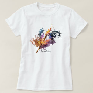 Camiseta Crea tu propia varita de fuego