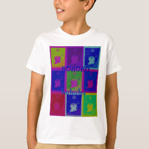 Camiseta Crea tu propio arte pop especial de Santa HoHoho