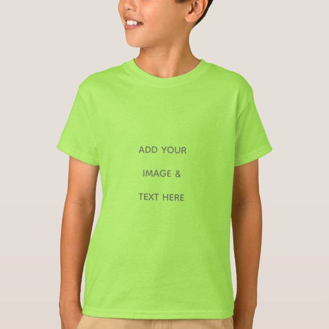 Camiseta Crea tu propio blanco  (Anverso)