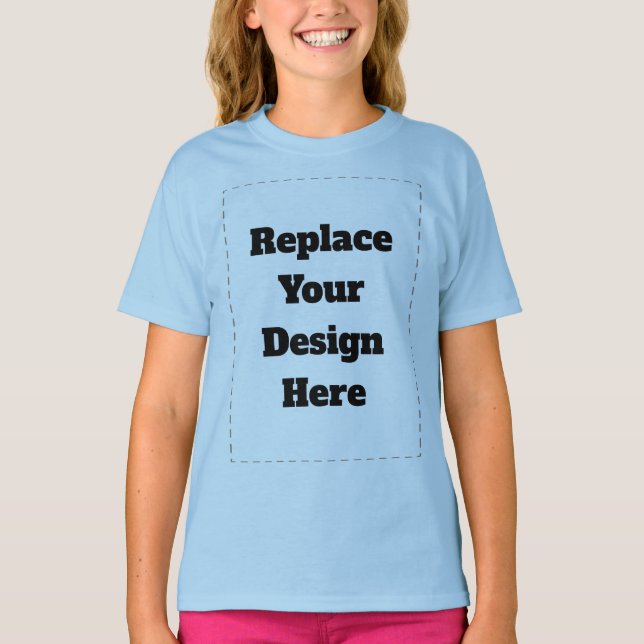 Camiseta Crea tu propio blanco  (Anverso)