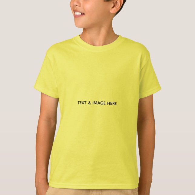Camiseta Crea tu propio blanco (Anverso)