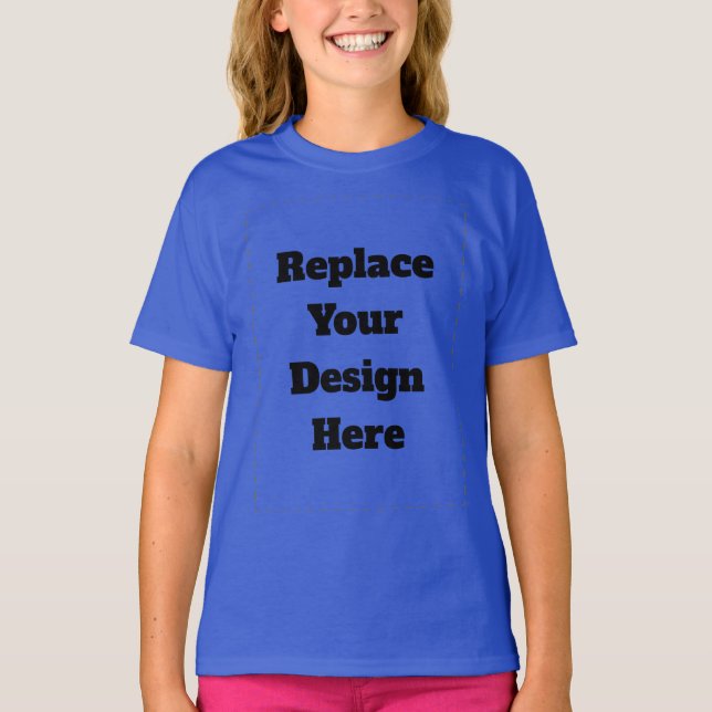 Camiseta Crea tu propio blanco  (Anverso)