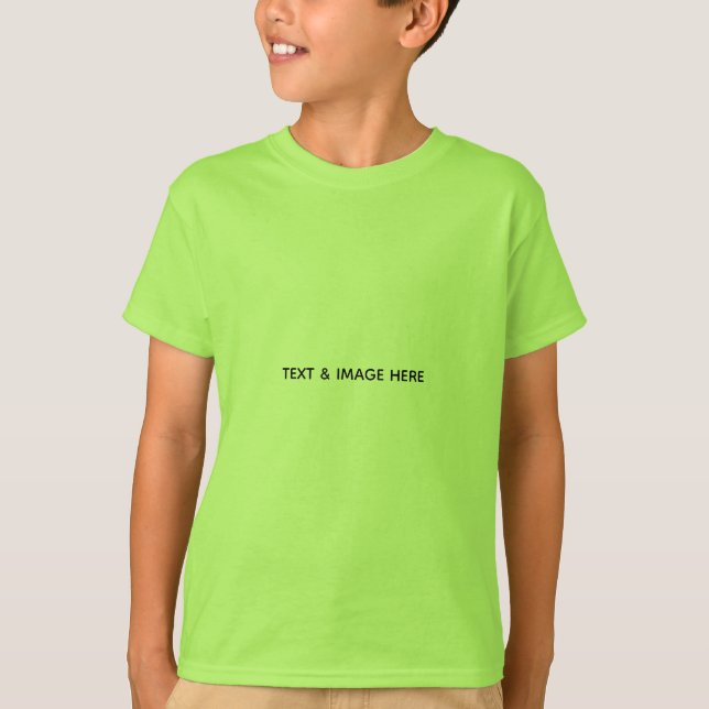 Camiseta Crea tu propio blanco (Anverso)