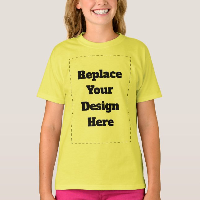 Camiseta Crea tu propio blanco (Anverso)