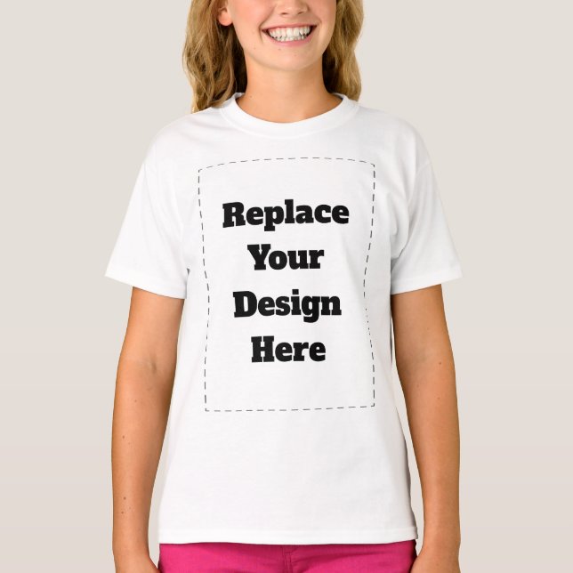 Camiseta Crea tu propio blanco  (Anverso)