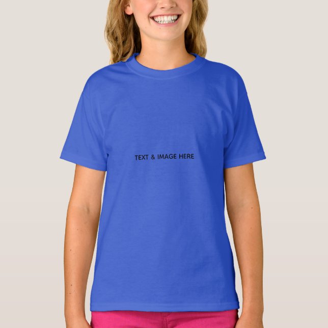 Camiseta Crea tu propio blanco (Anverso)