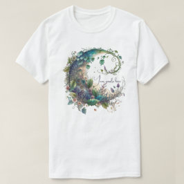 Camiseta Crea Tu Propio Boho Wildflower Hiedra Luna