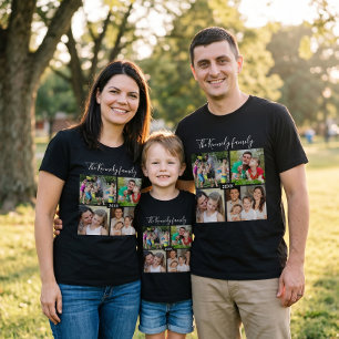 Camiseta Crea tu propio collage de 4 fotos de vacaciones fa