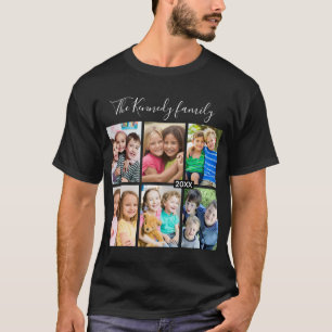 Camiseta Crea tu propio collage de 6 fotos de vacaciones fa