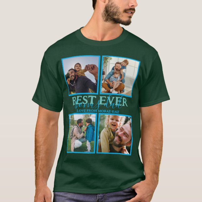 Camiseta Crea tu propio Collage de fotos de Bono Moderno Pa (Anverso)