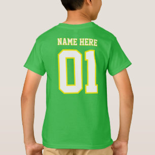 Camiseta CREA-TU-PROPIO diseño personalizado DIY Número de 