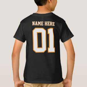 Camiseta CREA-TU-PROPIO diseño personalizado DIY Número de