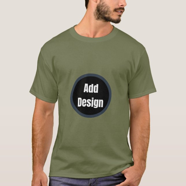 Camiseta Crea tu propio editable (Anverso)