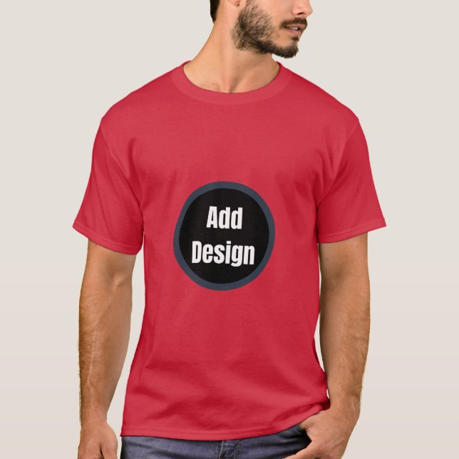 Camiseta Crea tu propio editable (Anverso)