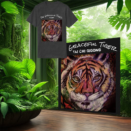 Camiseta Crea tu propio ejercicio de tigre elegante de tai 