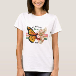 Camiseta Crea tu propio juego de mariposa libre