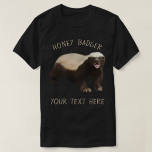 Camiseta Crea tu propio juego divertido de Honey Badger