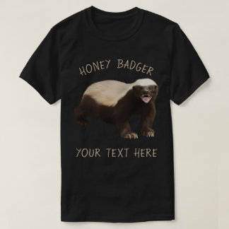 Camiseta Crea tu propio juego divertido de Honey Badger