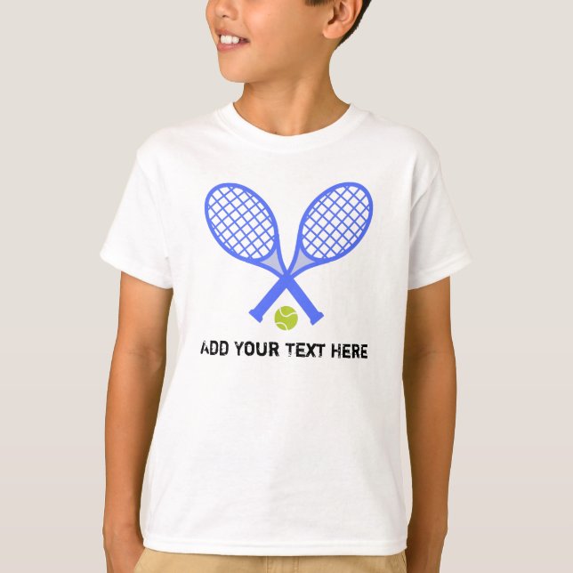 Camiseta Crea tu propio jugador de tenis (Anverso)