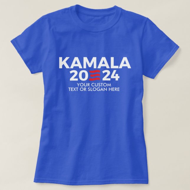 Camiseta Crea tu propio Kamala Harris 2024 (Diseño del anverso)