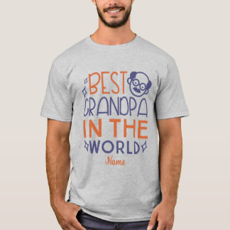 Camiseta Crea tu propio mejor abuelo en el mundo