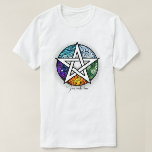 Camiseta Crea tu propio Pentáculo Elemental