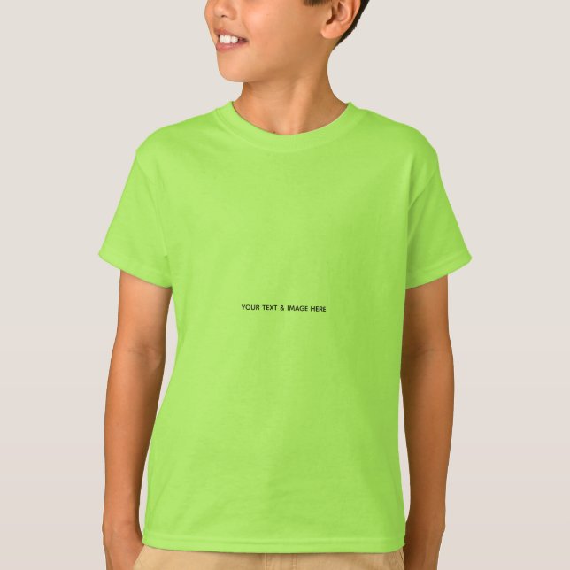Camiseta Crea tu propio personalizado (Anverso)