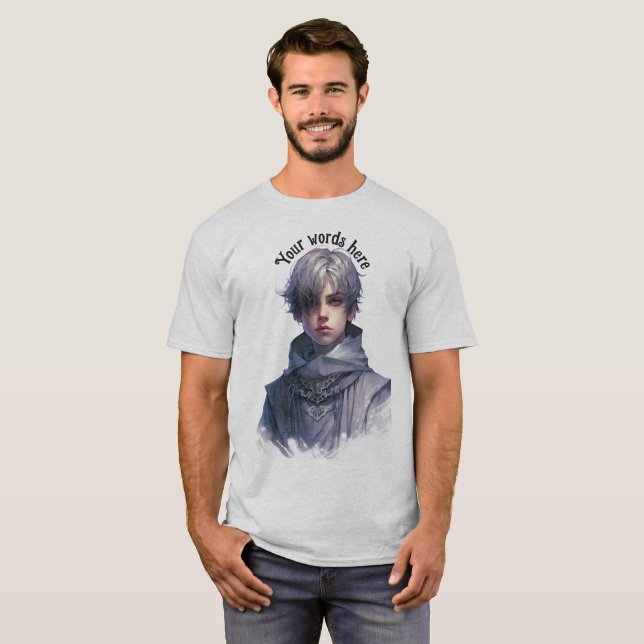 Camiseta Crea tu propio príncipe morado (Anverso completo)