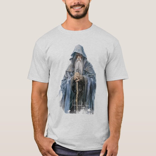 Camiseta Crea Tu Propio Sabio Mago Anciano (Anverso)