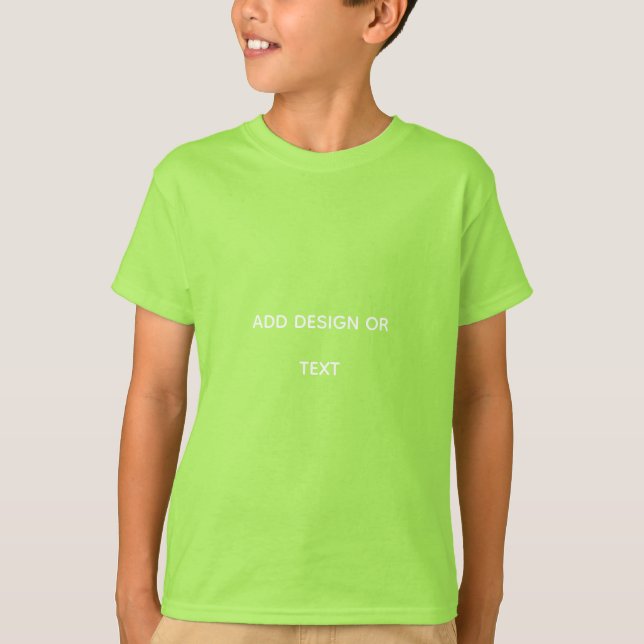 Camiseta Crea tu propio simple (Anverso)