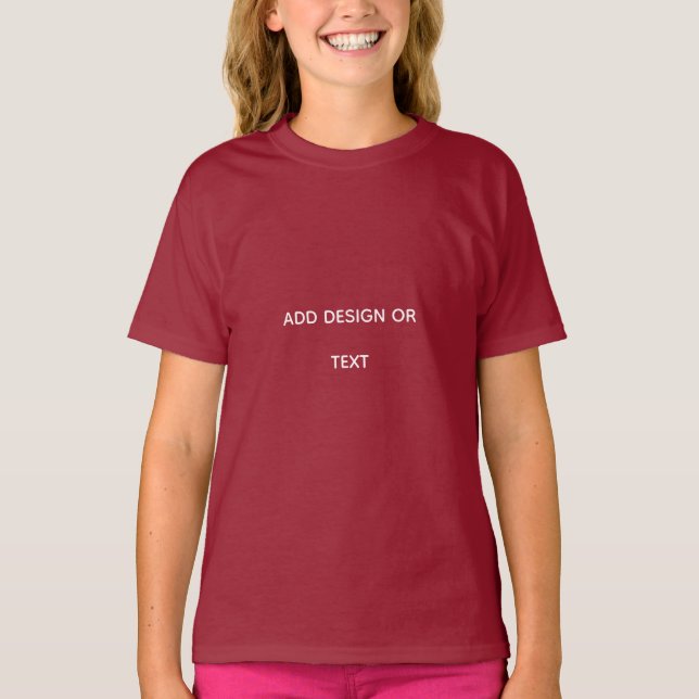 Camiseta Crea tu propio simple (Anverso)