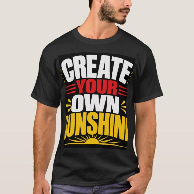 Camiseta Crea tu Propio Sol (Anverso)