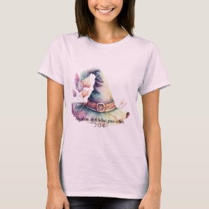 Camiseta Crea tu propio sombrero de bruja con hojas de arco