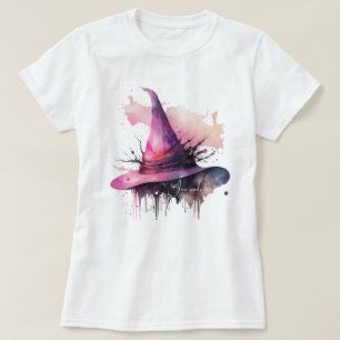 Camiseta Crea Tu Propio Sombrero Mágico de Bruja