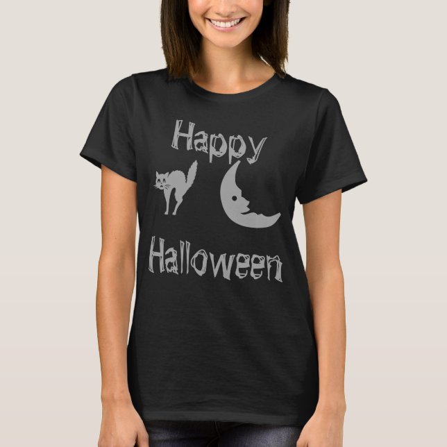 Camiseta Crea tu propio truco de Feliz Halloween o trata (Anverso)