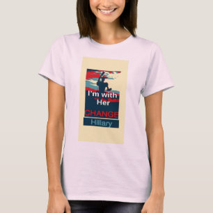 Camiseta Crea tu propio y colorido cambio que estoy con ell