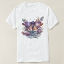 Camiseta Crea tus propias flores silvestres de mariposa noc