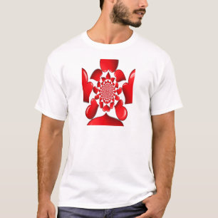 Camiseta Crea tus propios corazones rojos felices de San Va