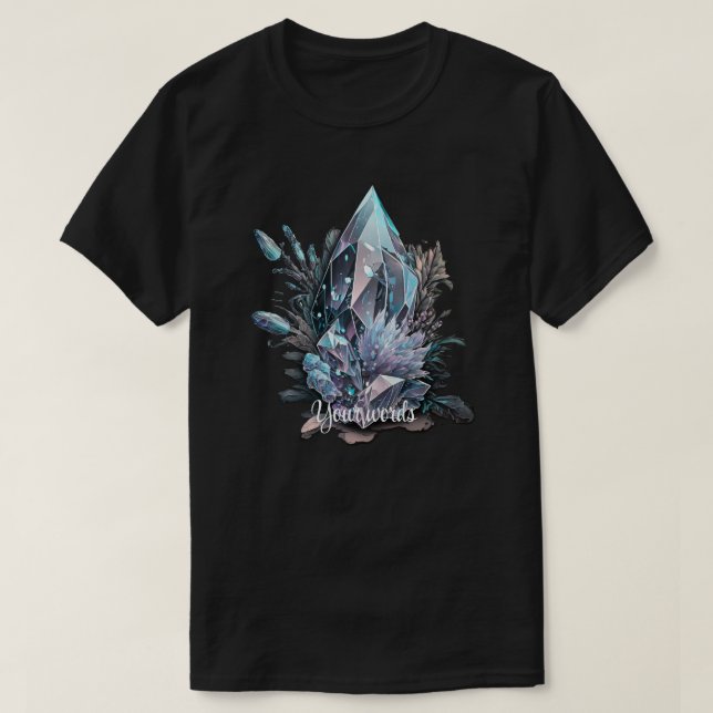 Camiseta Crea tus propios cristales de plata (Diseño del anverso)