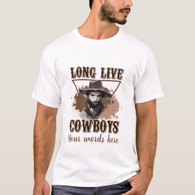 Camiseta Crea tus propios vaqueros de larga vida (Anverso)