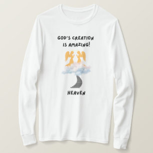Camiseta creación celestial de Dios