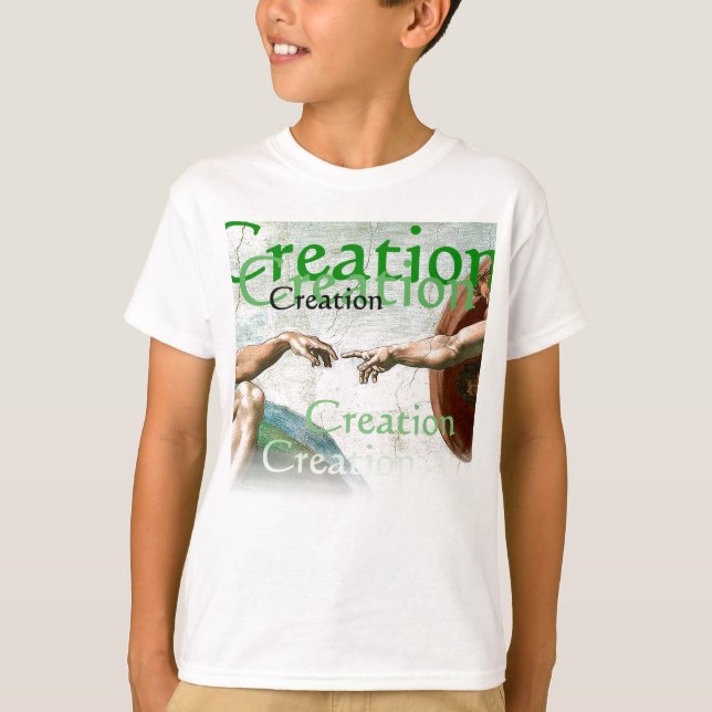 Camiseta Creación de Adán (Anverso)