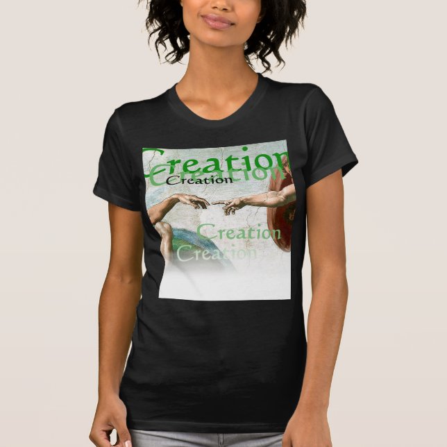 Camiseta Creación de Adán (Anverso)